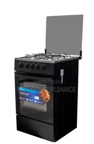 Midea Gas Cooker 4 Burner (50 X 50)Cm Black Sp5055t082-B