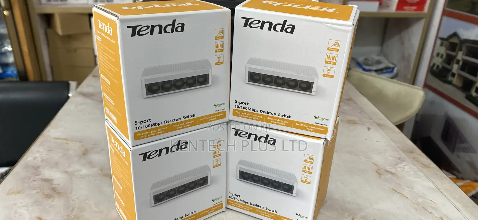 Tenda 5-Port Switch,5-Port 10/100mbps Desktop Switch