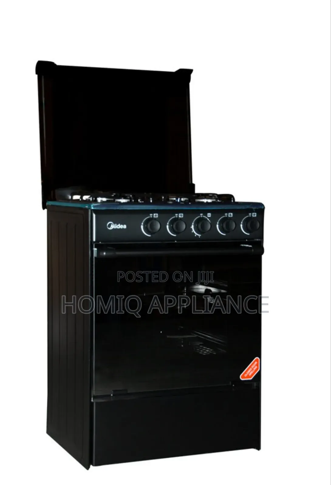 Midea 4 Burner Gas Cooker M-Sniper60-Black