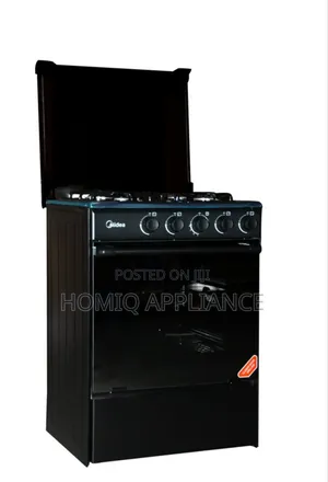 Midea 4 Burner Gas Cooker M-Sniper60-Black