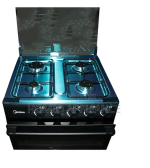 Midea 4 Burner Gas Cooker M-Sniper60-Black