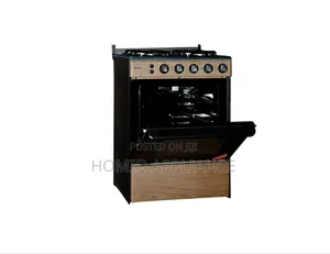 Midea 4 Burner Gas Cooker With Oven/Grill [Bmg6060-Wd] 60cm*Cm60
