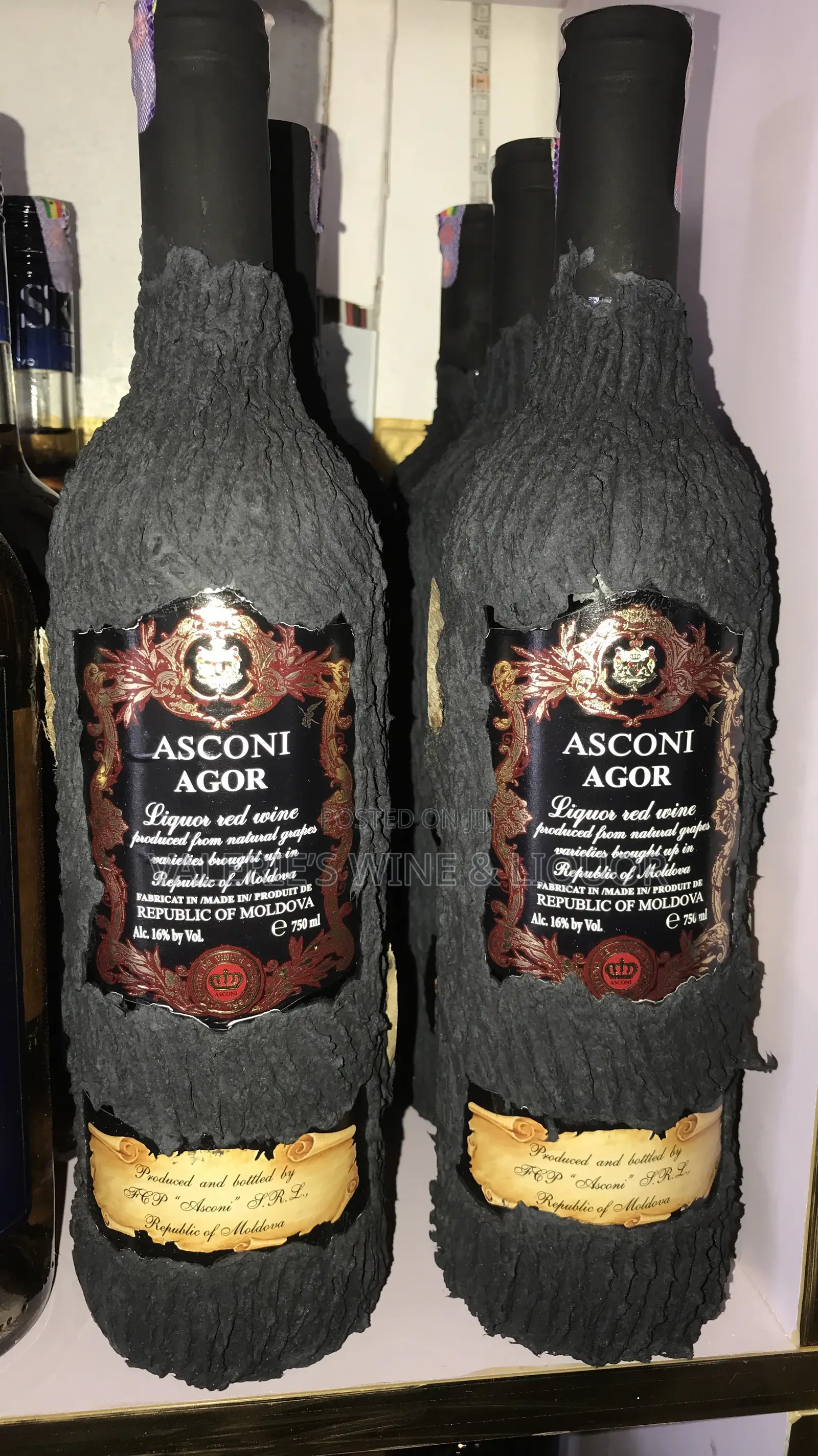 Asconi Agor Red Wine - Moldova