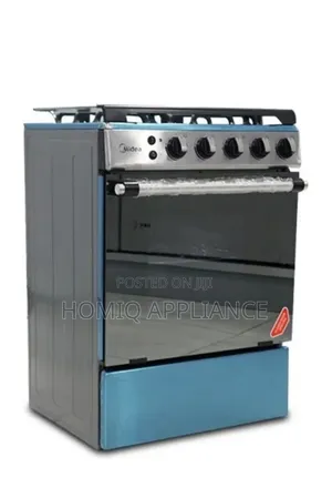 Midea 60×60cm 4 Burner Gas Cooker W/ Grill Auto Ignition 24lmg4g027