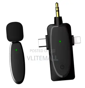 3 in 1 Wireless Double Microphone in Circle