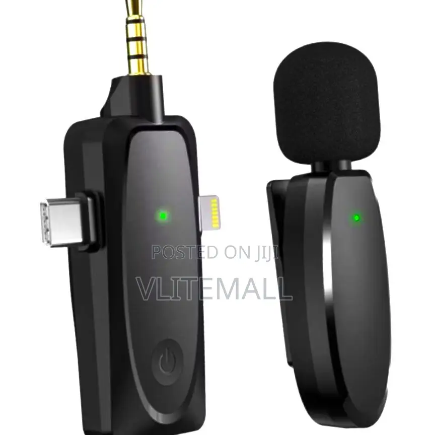 3 in 1 Wireless Double Microphone in Circle