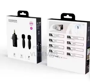 3 in 1 Wireless Double Microphone in Circle