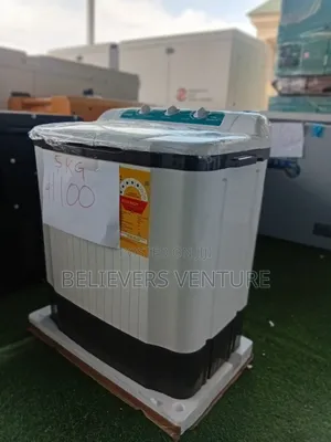 Available Now Nasco Twin Turbo Wash Machine 5kg