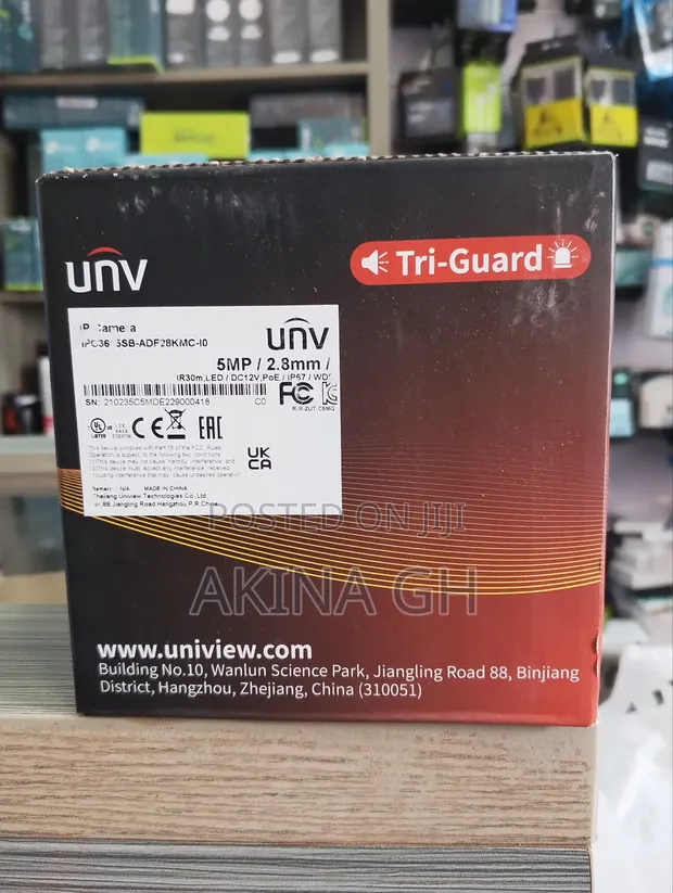 Uniview Unv 5mp Ip Camera Tri-Guard Ipc3615sb-Adf28kmc-I0 2