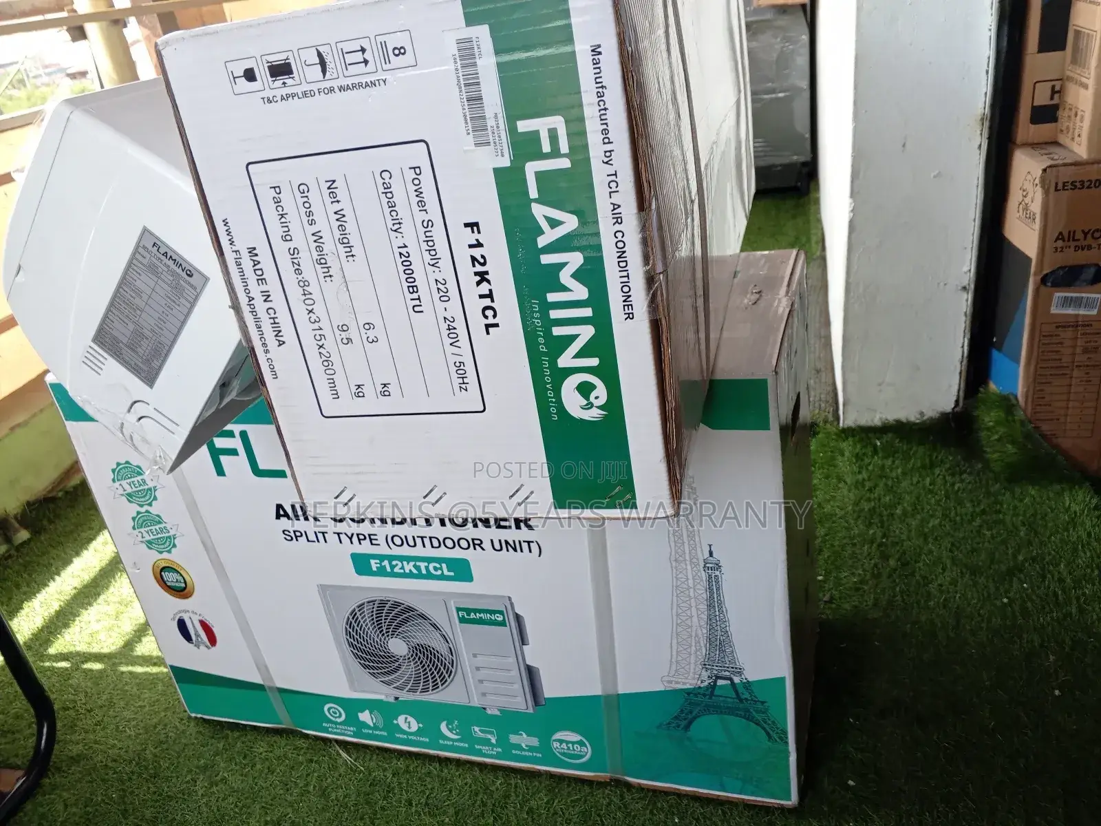 Flamino R410a Golden Fin Split Air Conditioner