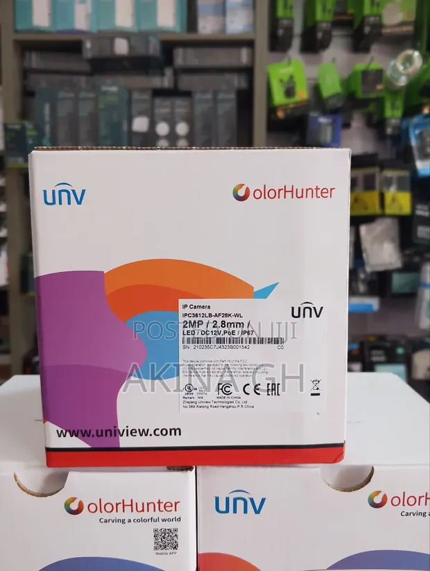 Uniview Unv 2mp Ip Color Hunter Audio Camera Ipc3612lb-Af28k-Wp 2