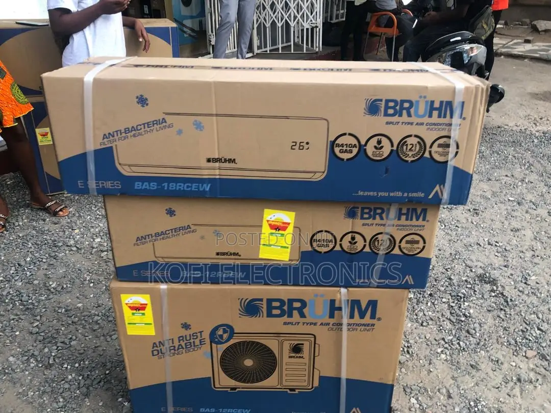 Energy-Saving Bruhm 2.0 Hp Split Ac Fast Cooling, Low Power Use