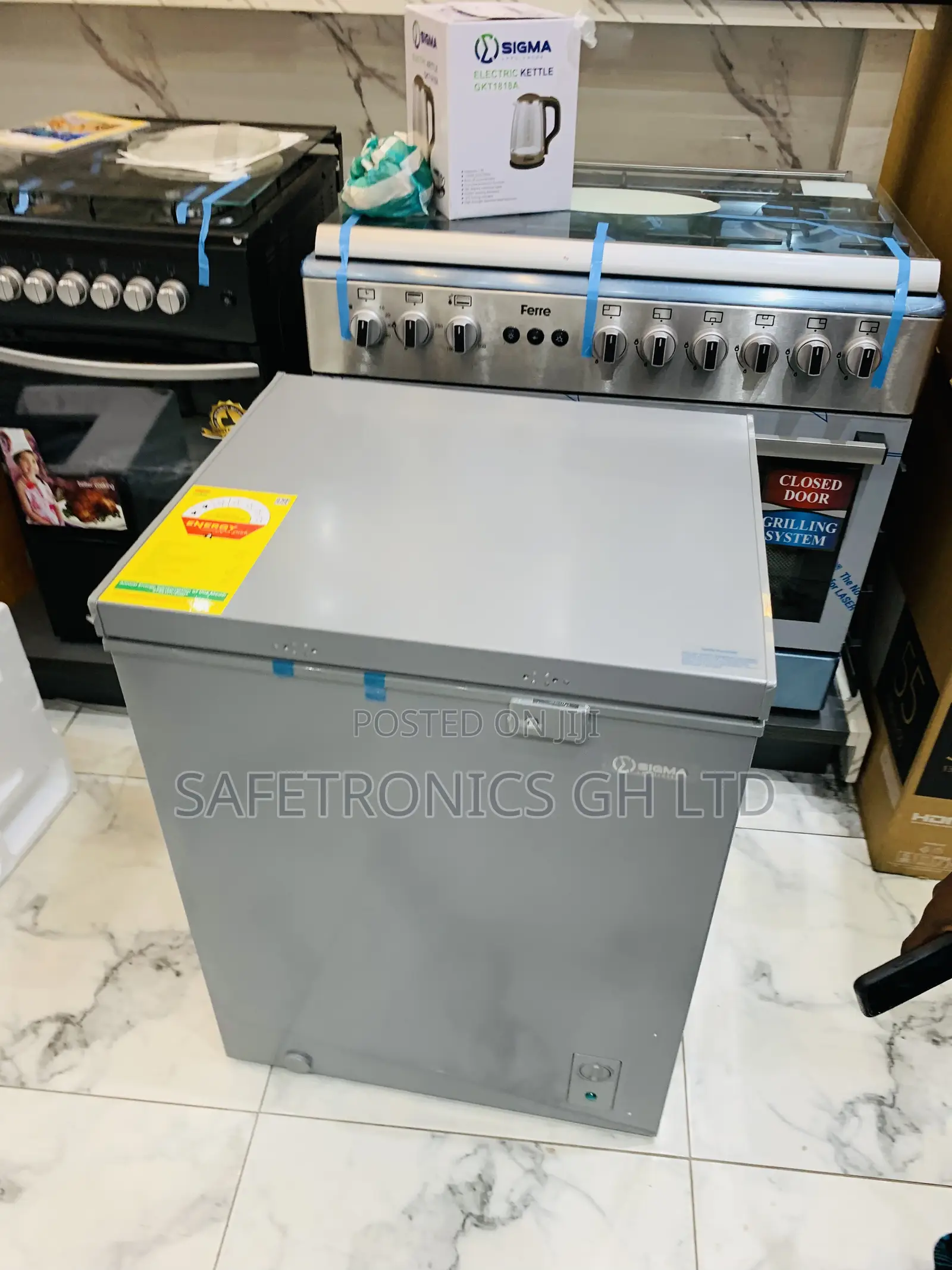 Energy Sufficient 142 Liters Sigma Grey SCF-160 Singledoor Freezer