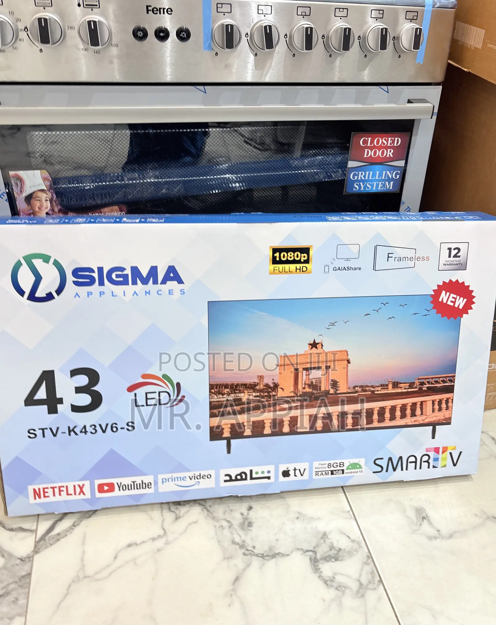 Buy Classic Sigma 43 Inch Full Hd Smart Screen Android Tv(Sig-K43v6-S)