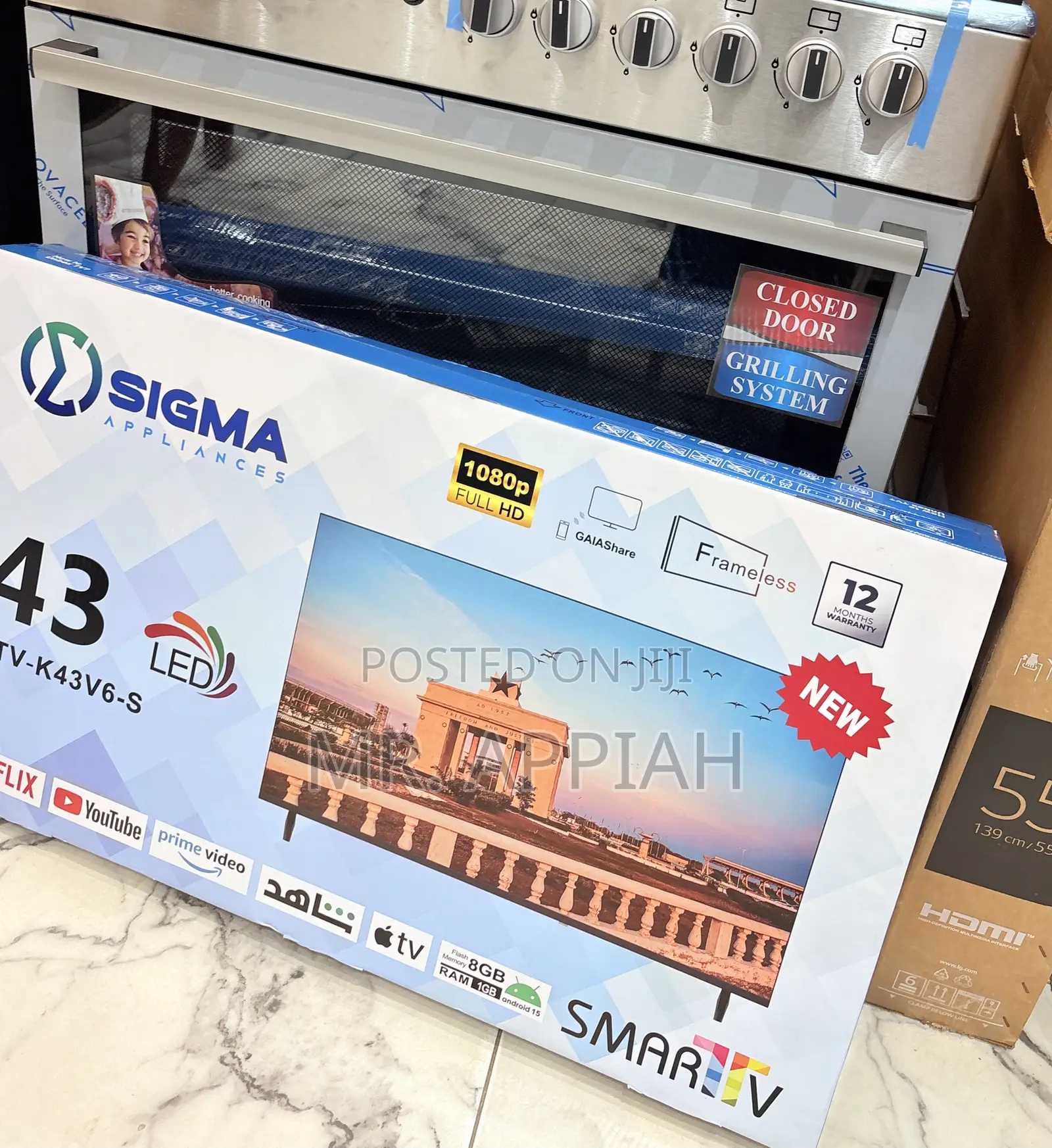 Buy Classic Sigma 43 Inch Full Hd Smart Screen Android Tv(Sig-K43v6-S)