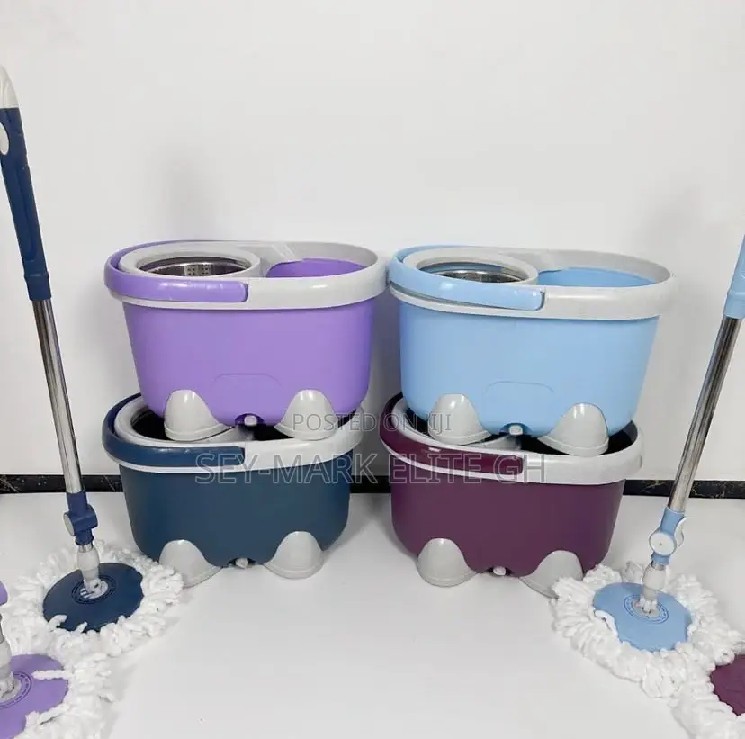 Spin Mop With Bucket