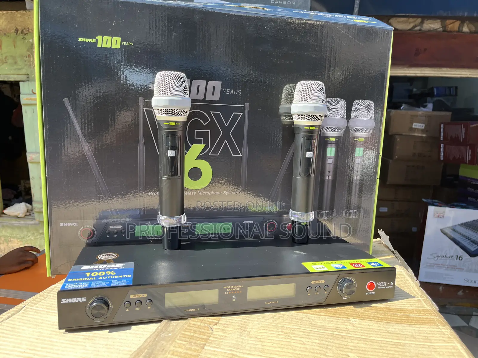 VGX 6 Shure Michrophone