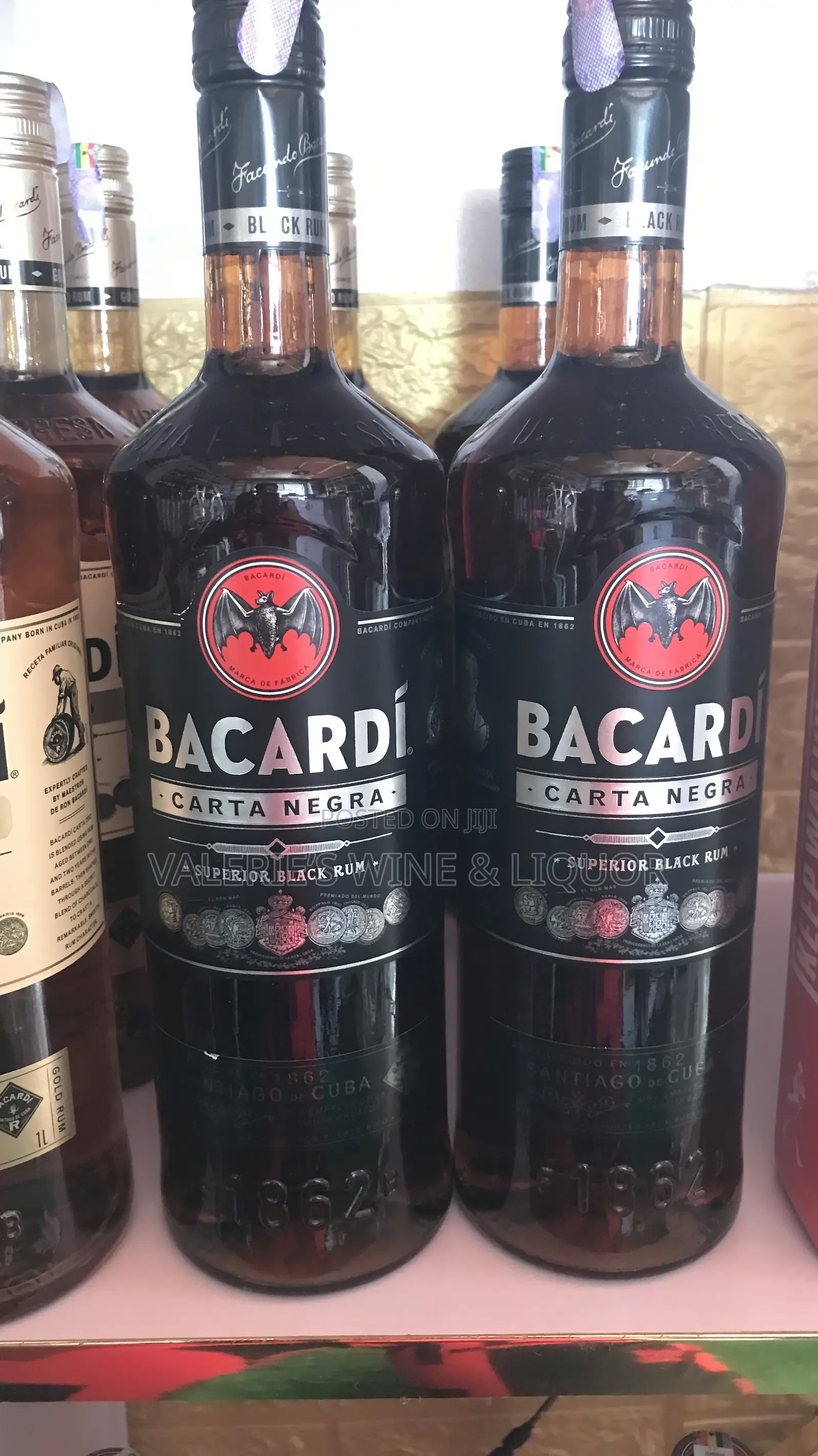Barcardi Carta Negra Rum - 1l