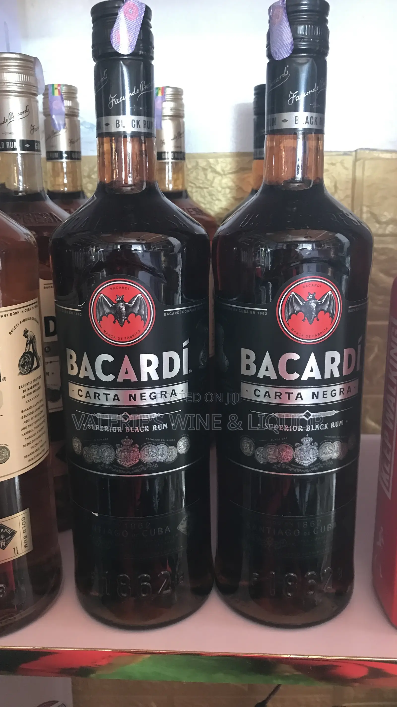 Barcardi Carta Negra Rum - 1l