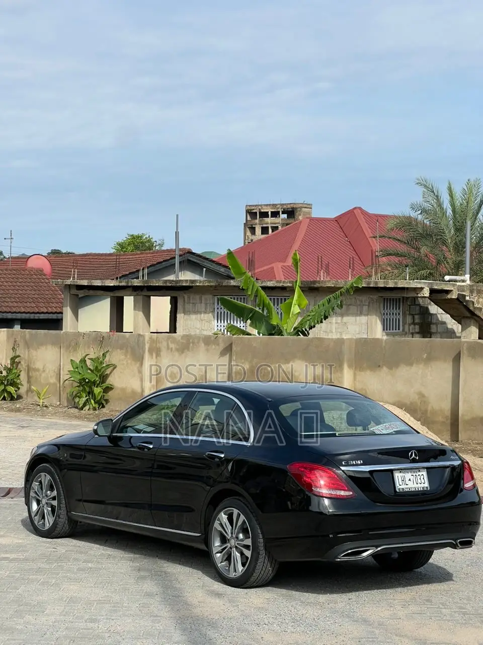 Mercedes-Benz C300 Base 4Matic Sedan AWD (2.0L 4cyl 7A) 2017 Black