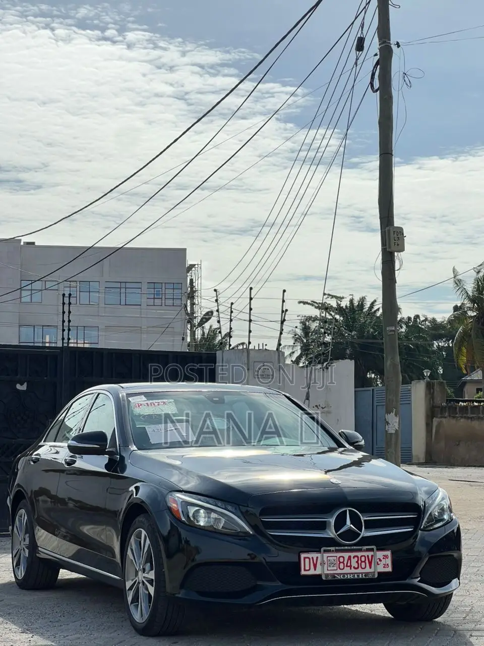 Mercedes-Benz C300 Base 4Matic Sedan AWD (2.0L 4cyl 7A) 2017 Black