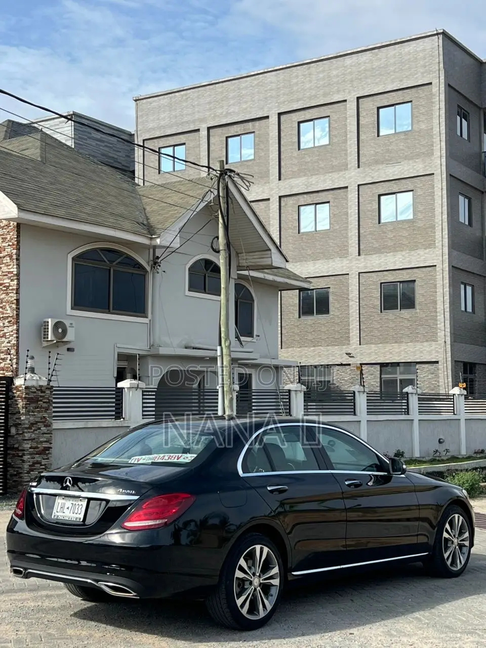 Mercedes-Benz C300 Base 4Matic Sedan AWD (2.0L 4cyl 7A) 2017 Black