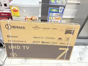Shop Original Sigma 55 Inch Uhd Smart Android Tv(Sig-Ku55v6-S) 