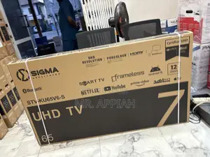 Quality Yet Affordable Sigma Sig-Ku65v6-S 65” Uhd Android Tv 