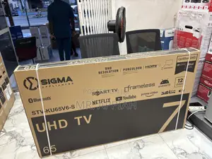 Fresh in Box Sigma Sig-Ku65v6-S 65” Uhd Smart Android Television
