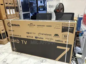 Affordable Sigma 65 Inch Uhd Smart Android Television(Sig-Ku65v6-S)