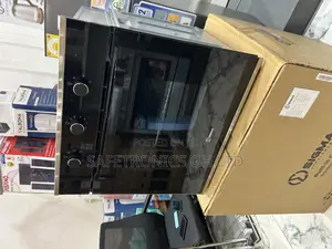 Fabulous Black Glass Sig-Bio-65m80-11 Sigma Oven in-Built
