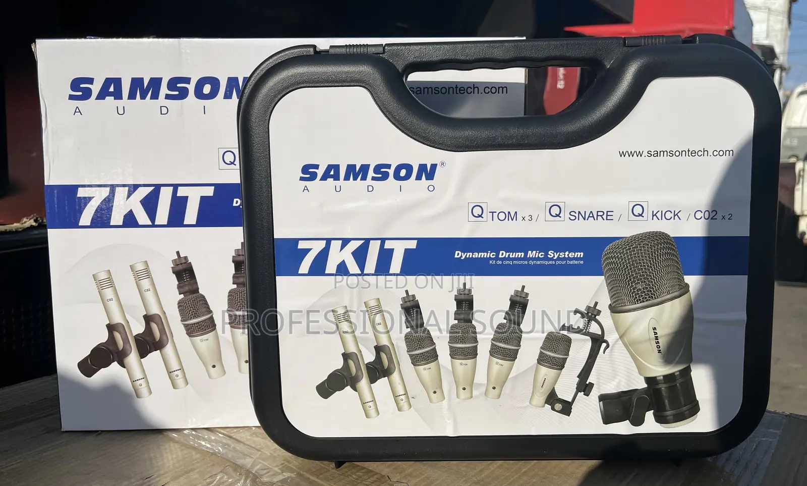 Samson Drums Microphone 5set