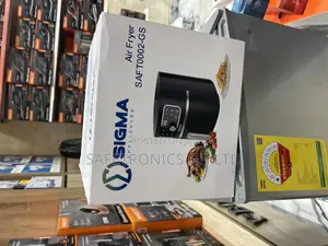 Unique Best Sigma Saft0002-Gs Electric Black Airfryer 4.2 Liters