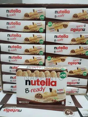 Nutella Biscut(304g 22x) Nutella B-Ready 10x Hazelnut Chocolate Spread