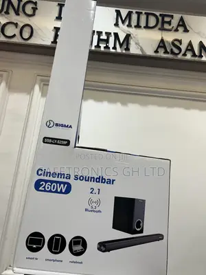 High Quality Black SSB-Ly-S259p 260 Watts Sigma Bluetooth Wireless
