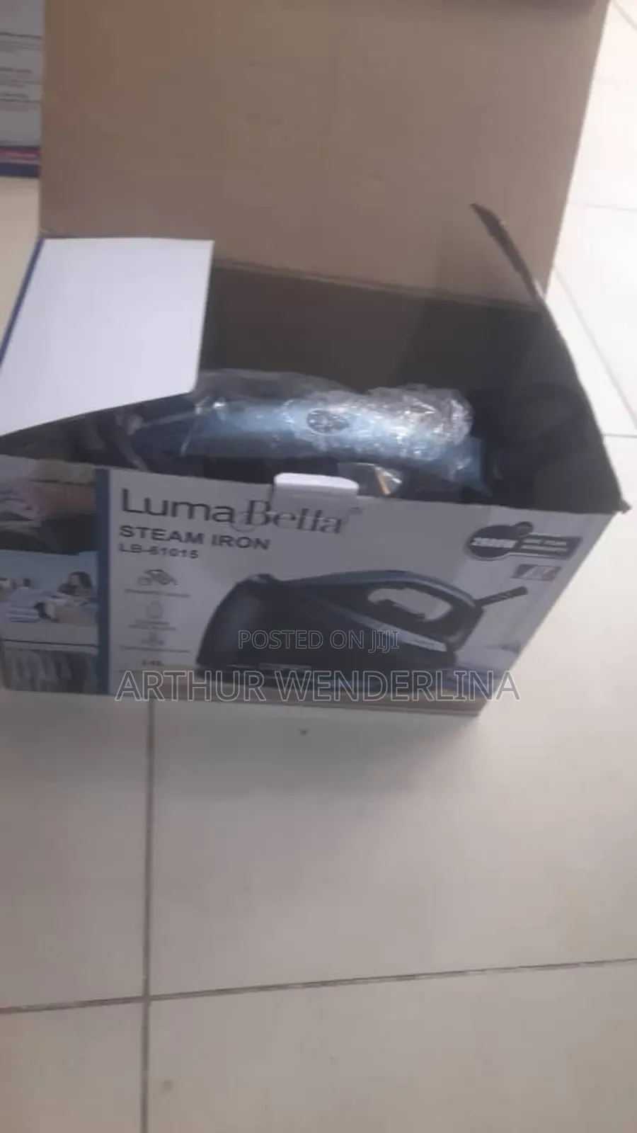 Luma Bella Steam Iron