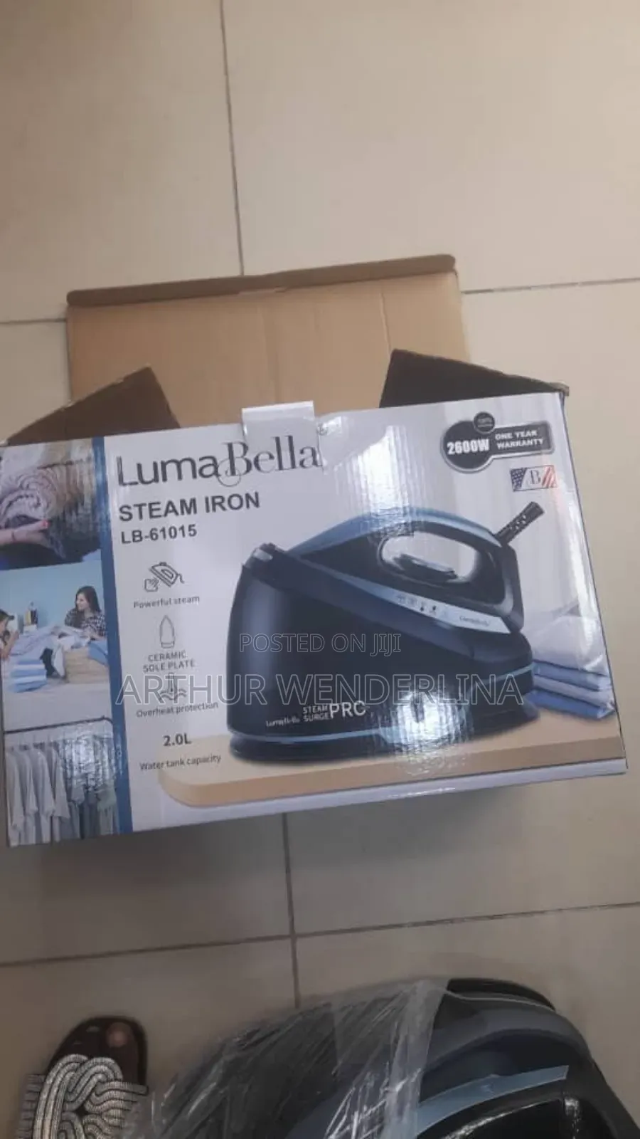 Luma Bella Steam Iron