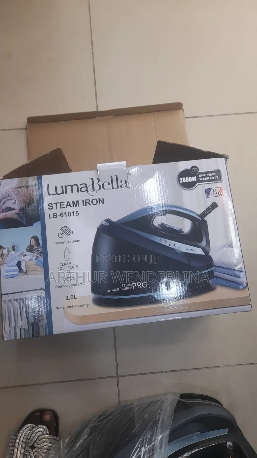 Luma Bella Steam Iron