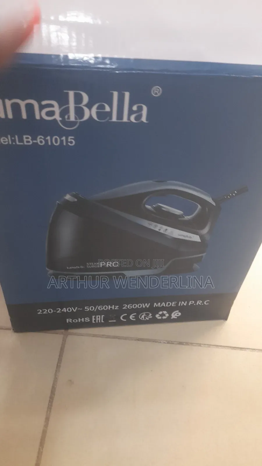 Luma Bella Steam Iron