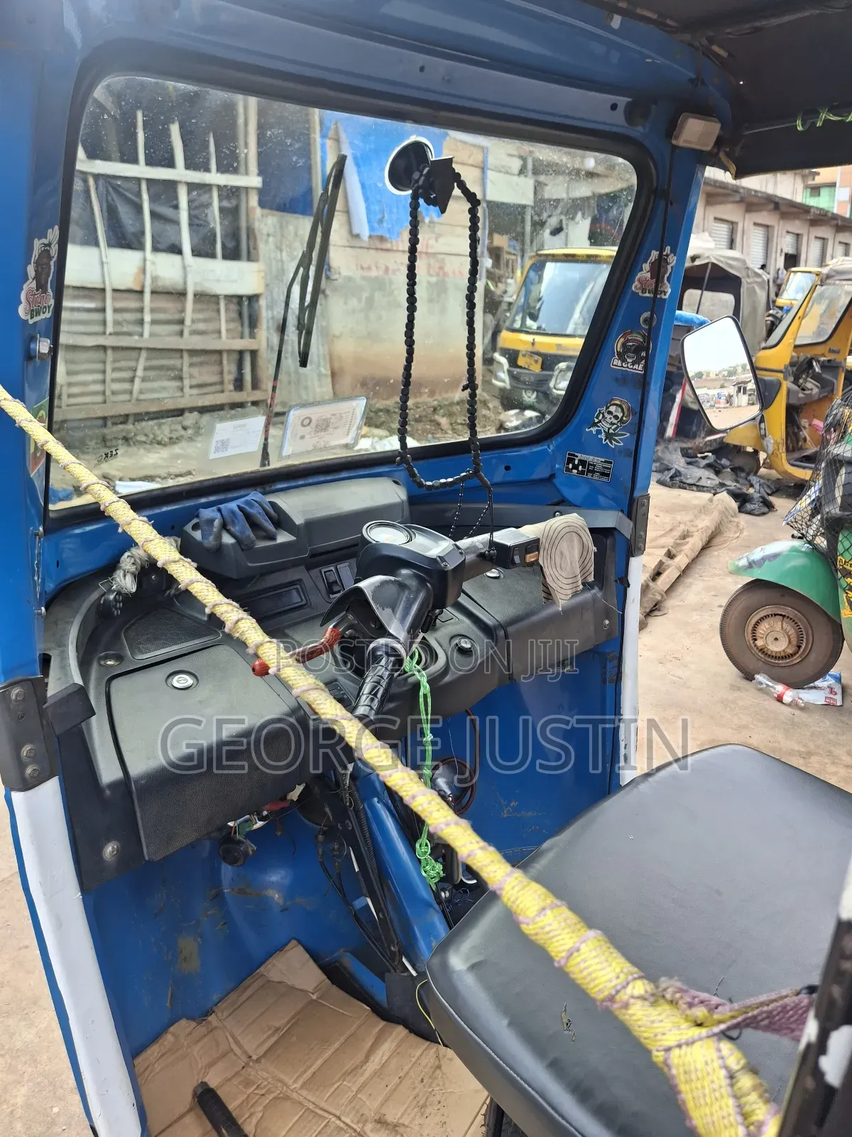 TVS King Deluxe Plus iTouch Start 2024 Blue