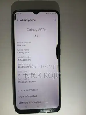 Samsung Galaxy A02S 32 GB Black
