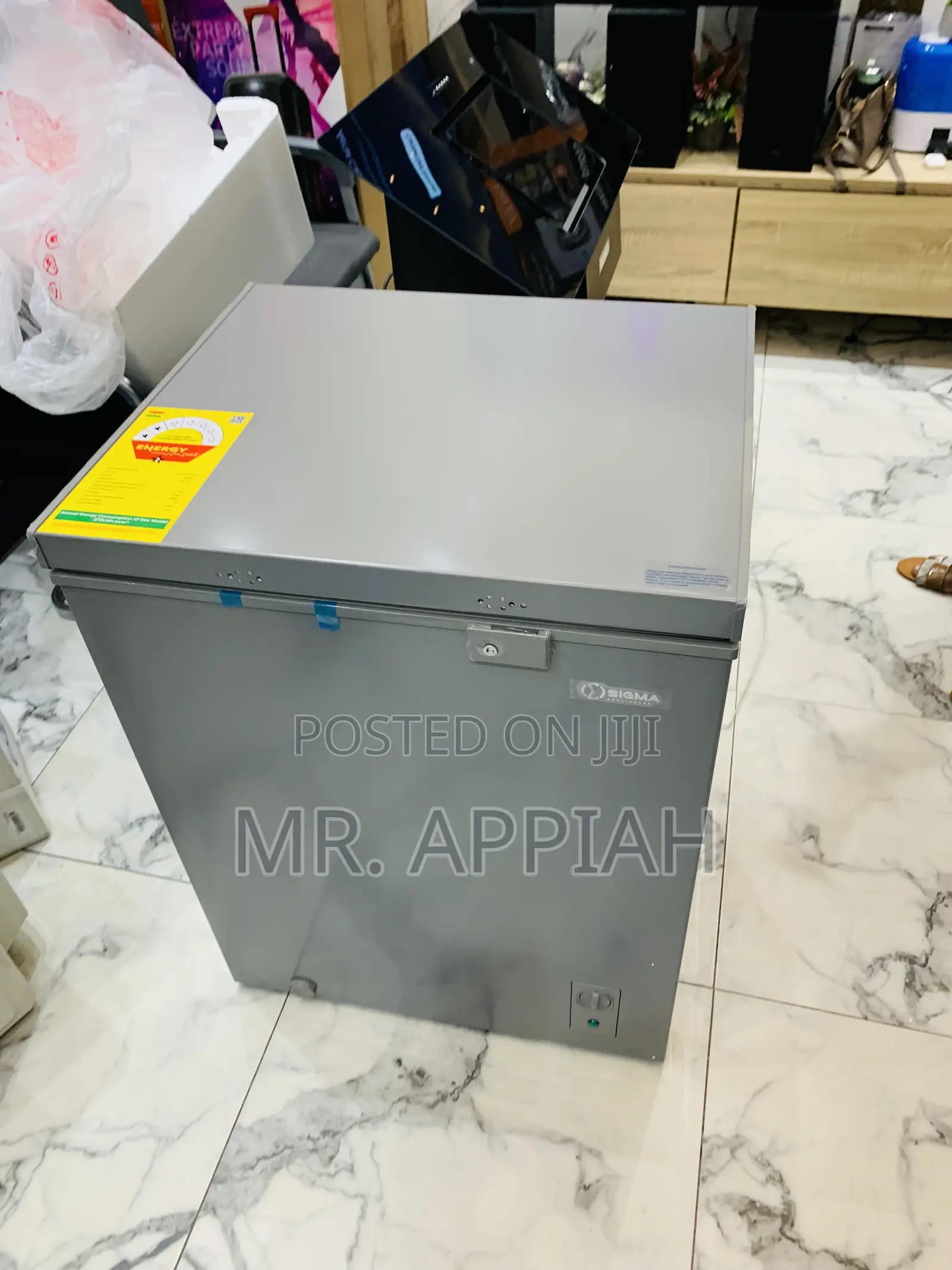 Energy Saving Sigma SCF-160 142liters Electric Chest Freezer 