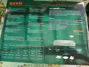 Tenda 16 Port Poe Switch