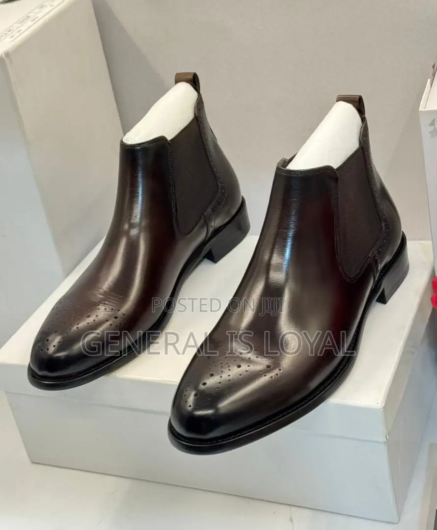 Clarks  Dark Coffee Stretch / Elastic Boot