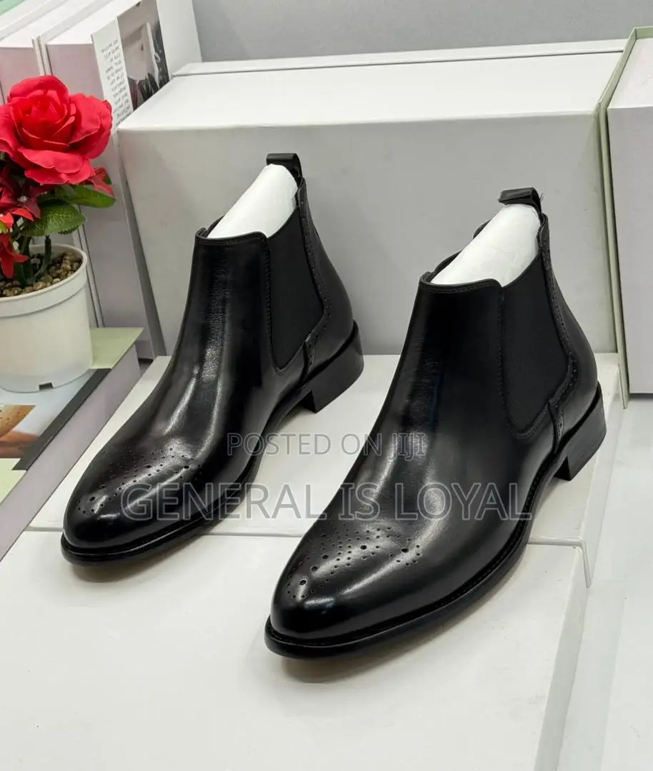 Clarks Black Stretch / Elastic Boot