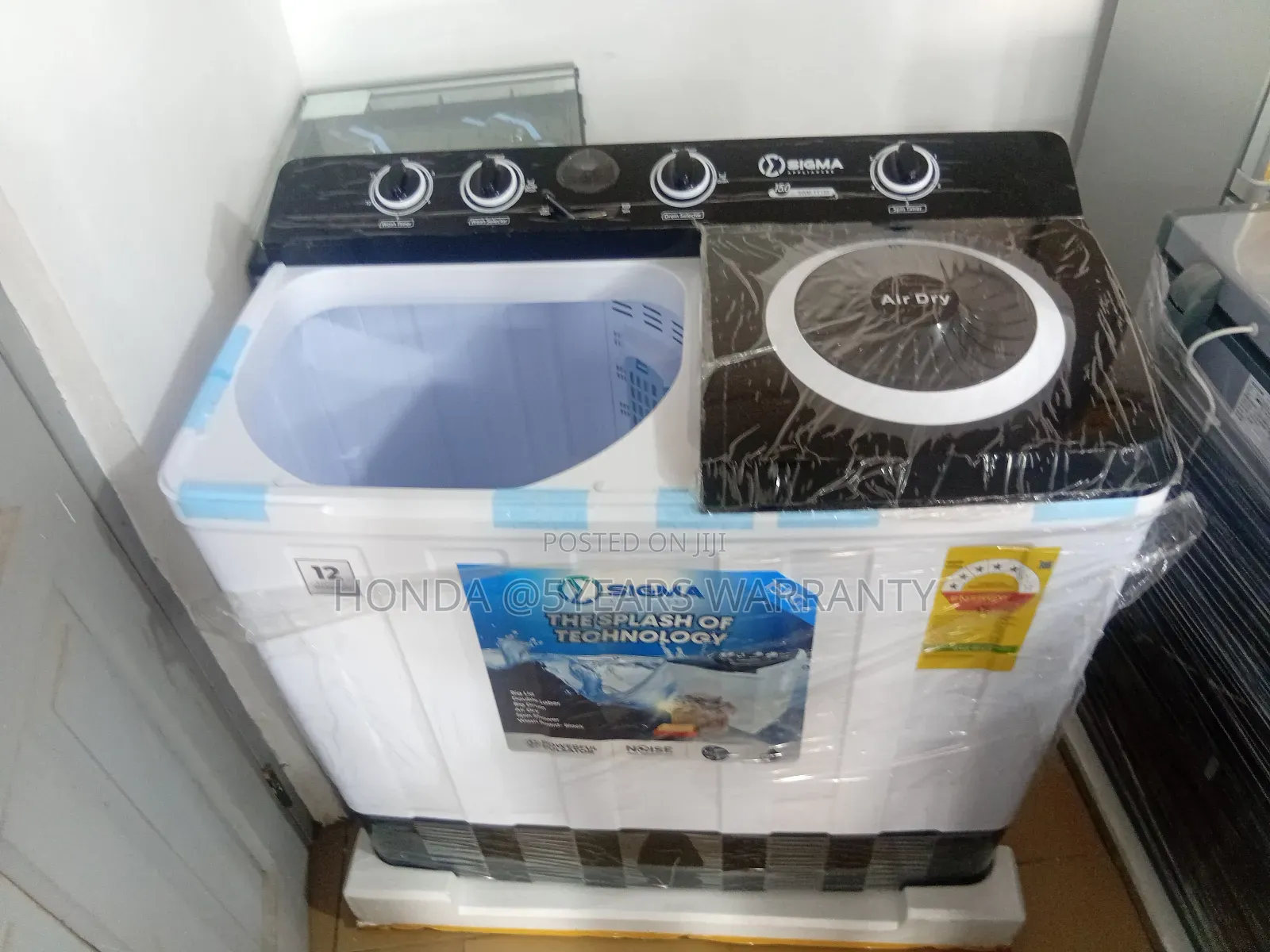 Soft Clean Decakila 15kg Washing Machine Semi Auto Decakila