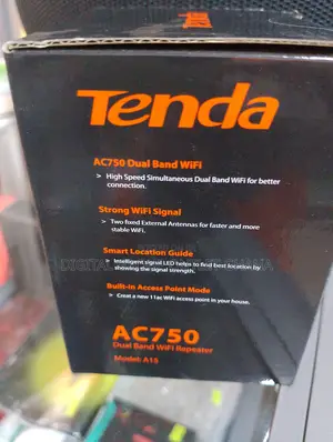 Tenda Ac750 - Dual Band Wifi Repeater - Model A15