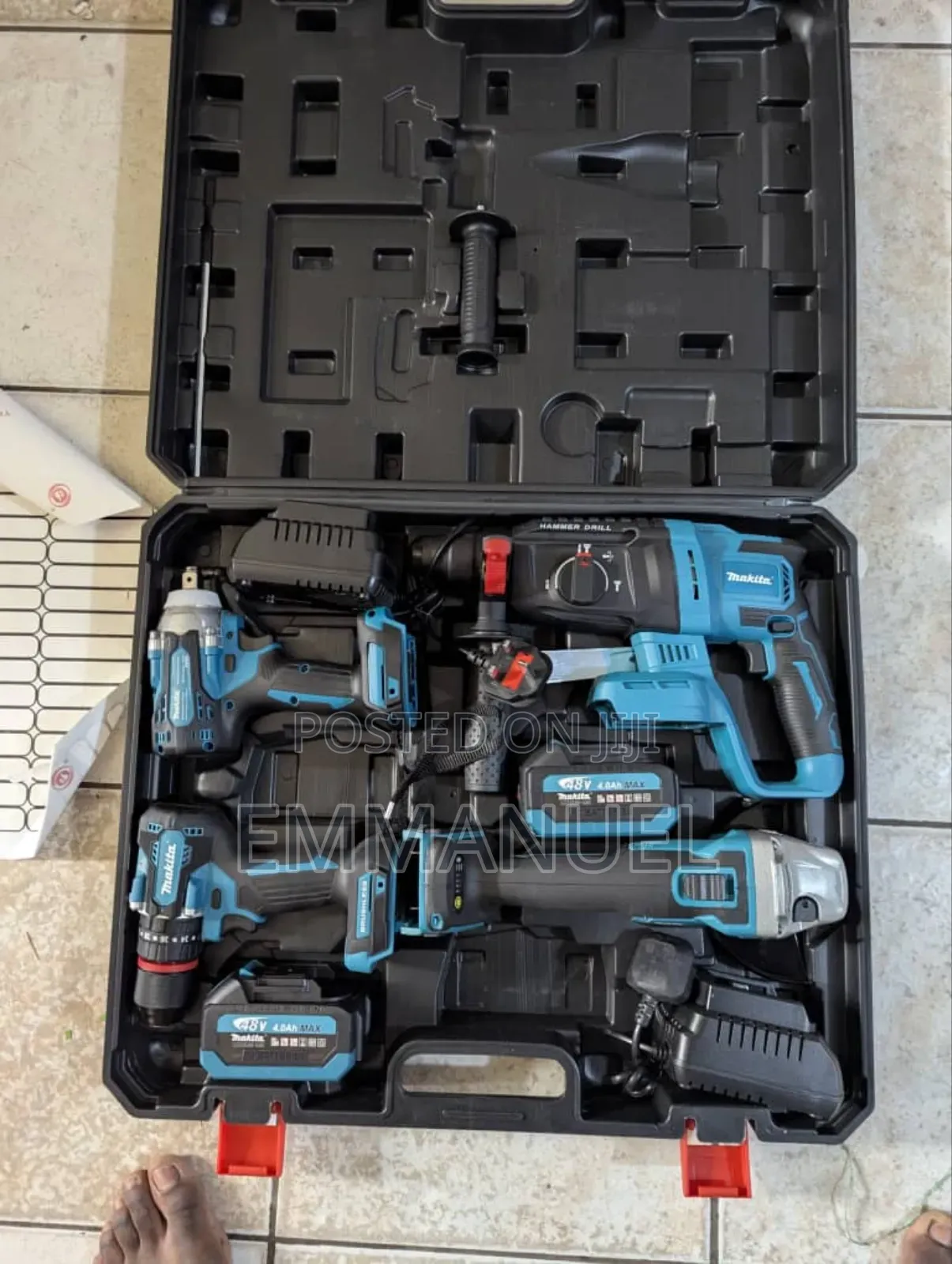 Makita 4-in-1 Cordless Power Tool Set