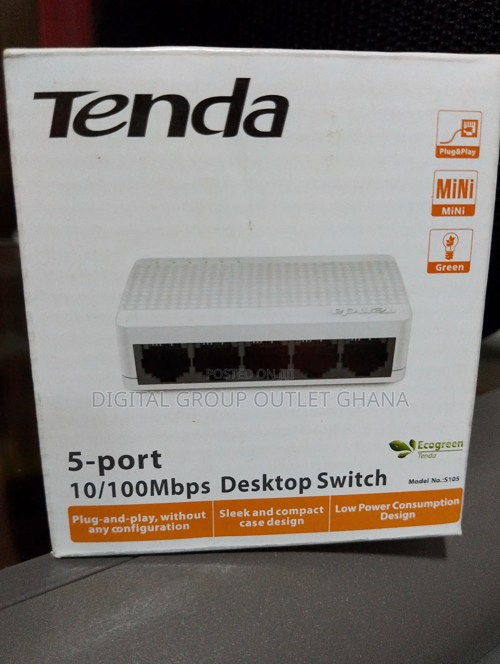 5-Port 10/100mbps Desktop Switch