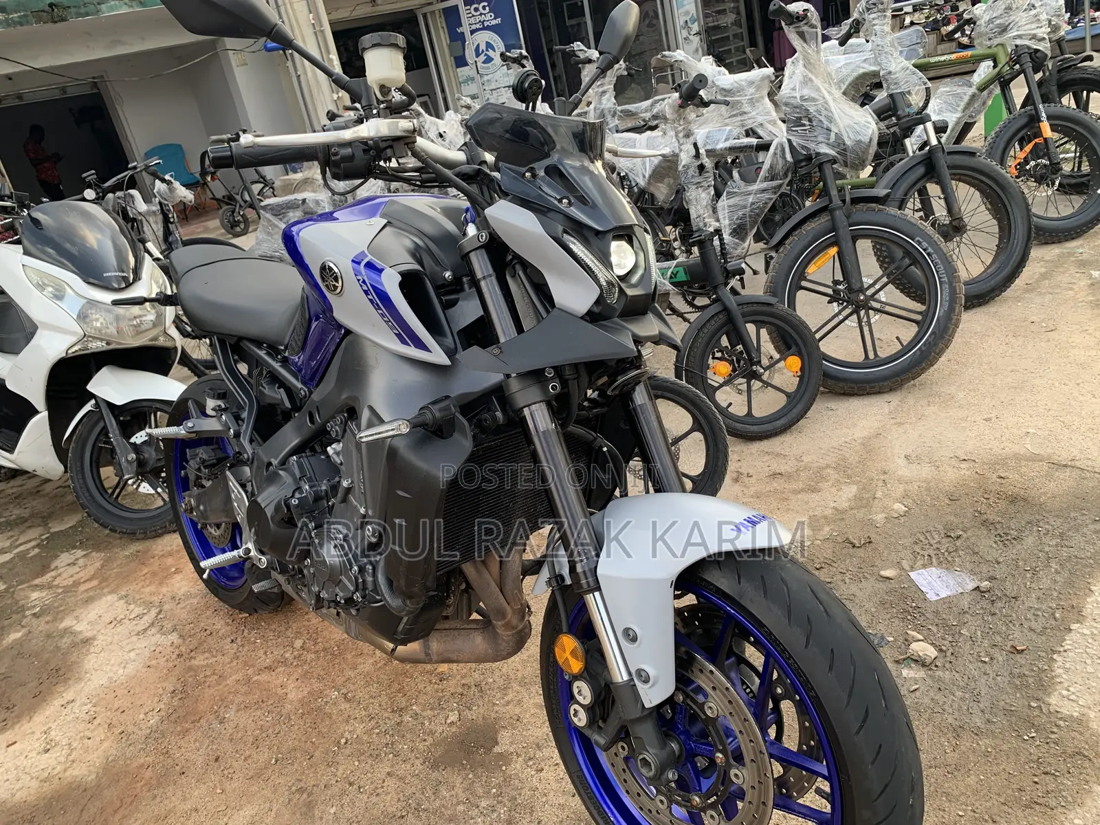 New Yamaha 2024 Blue